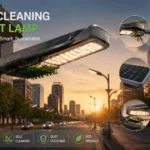 Self Cleaning Street Lamp