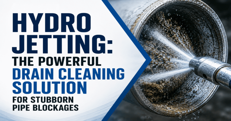Hydro Jetting: The Powerful Drain Cleaning Solution for Stubborn Pipe Blockages
