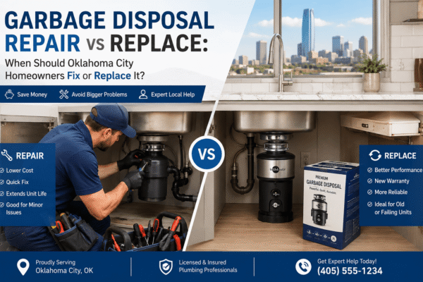 Garbage disposal repair vs replace