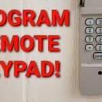 How to Program Garage Door Opener Keypad
