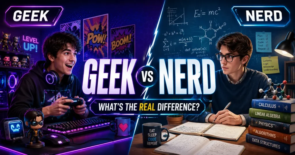 Geek vs Nerd
