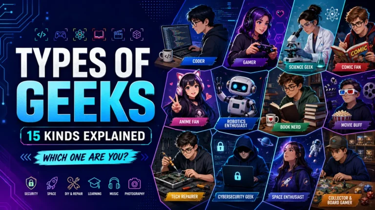 Types of Geeks