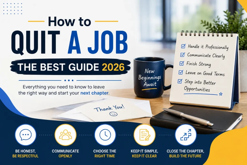 How to Quit a Job: The Best Guide 2026