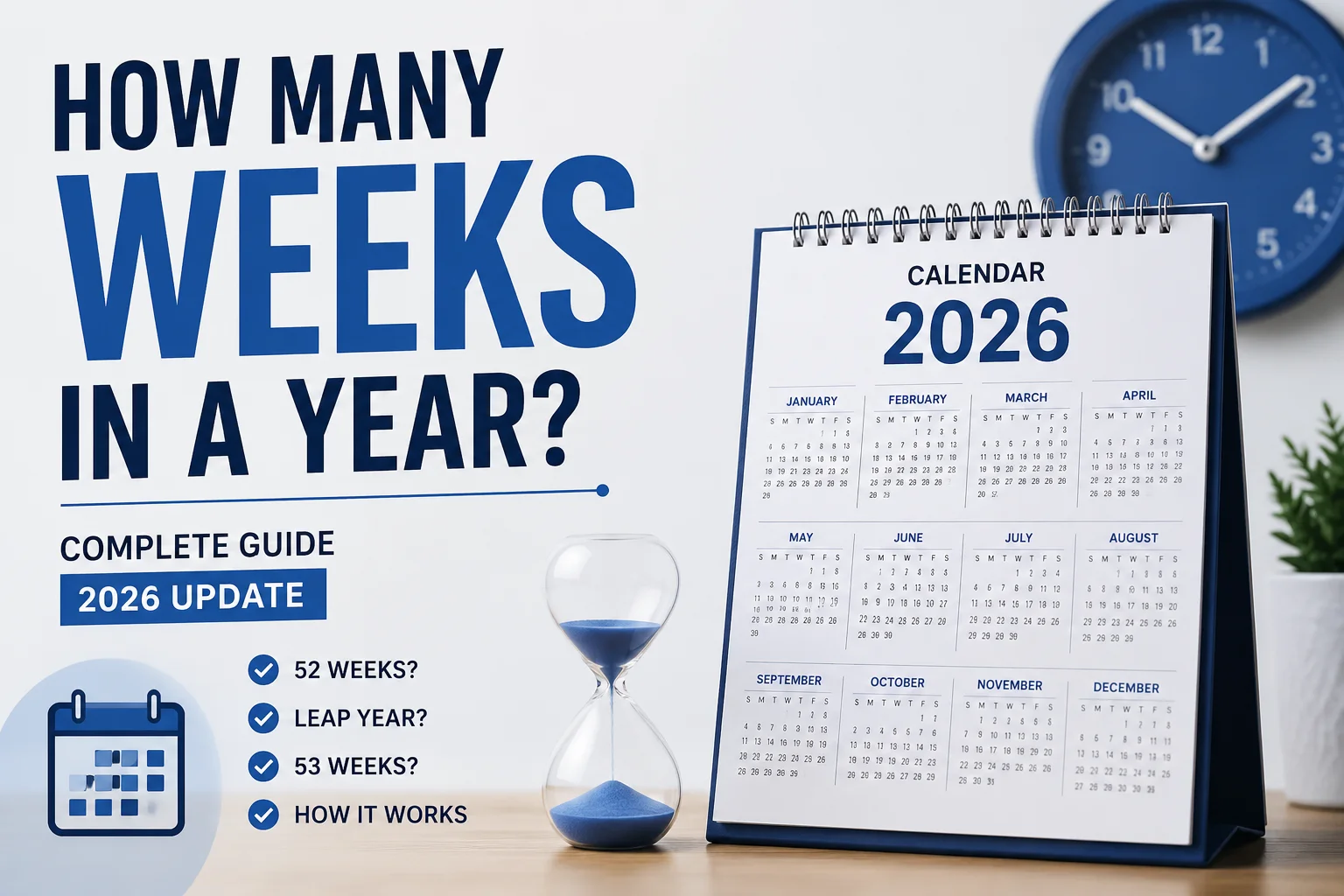 HOW MANY WEEKS IN A YEAR?